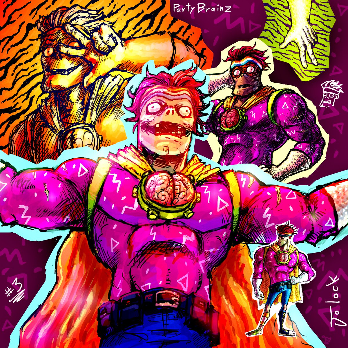PARTY BRAINZZZZ!!!!!!! (1/3)
#pvzfanart  #PvZGW2 #pvz