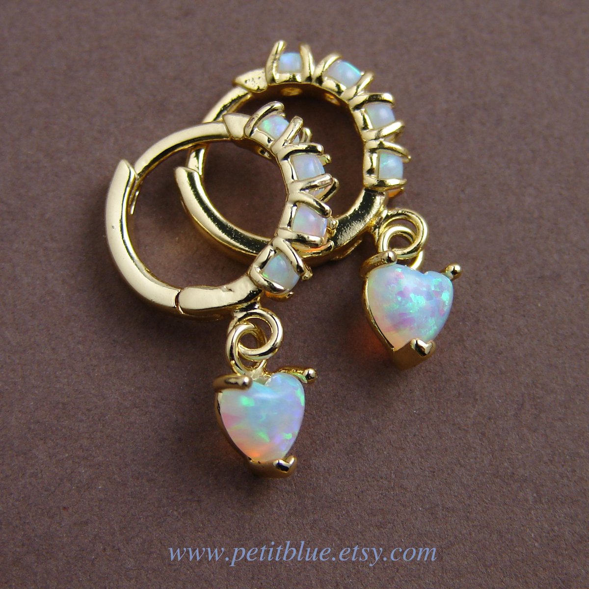 JewelryByMikako's tweet image. Opal Huggie Earrings ~ Tiny Opal Heart Earrings ~ Dainty Opal Earrings ~ Opal Huggies ~ October Birthday ~ Valentine's Day Gift tuppu.net/d9913dd7  #OpalEarrings