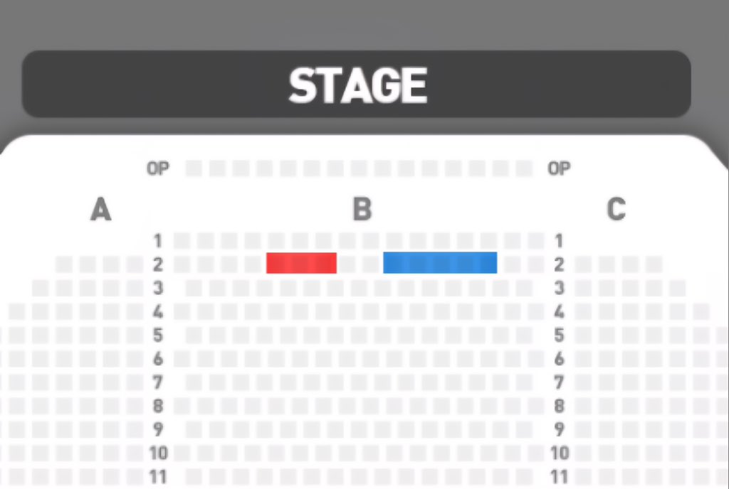 킹키부츠 동일회차 자리교환 구해요!

2월17일 14:00
신재범 강홍석 한재아 심재현 이루원

저 : 사진 속 빨간색
👼🏻: 사진 속 파란색

각자 표 찾고 자리만 바꿔앉아요🥹🙏🏻
멘션이나 디엠 부탁 드립니다!