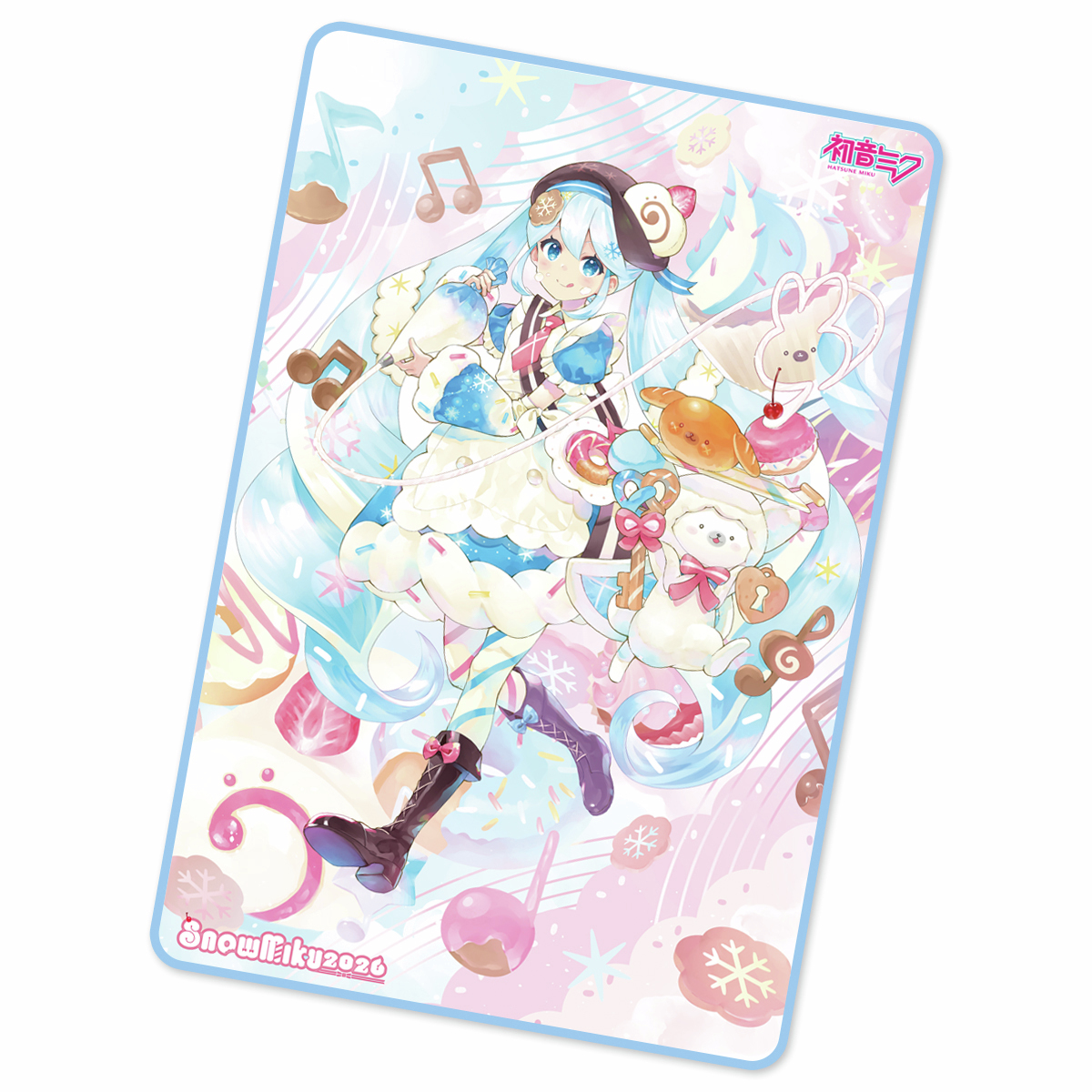 🎶SNOW MIKU 2026❄／ ふわふわBIGブランケットとアクリルカラビナが
