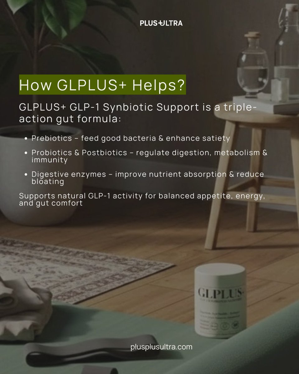 PlusPlusUltra_'s tweet photo. Stop letting your gut call the shots. 🛑

If you’re constantly battling bloating or "hanger" cravings, your microbiome is trying to tell you something. Your gut isn't just for digestion—it’s the command center for your mood, energy, and metabolism.

Most people mask the symptoms https://t.co/ECs2el0d5L