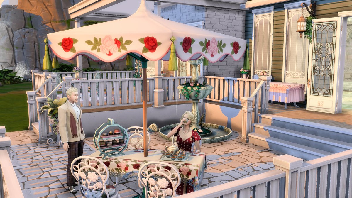 VelvettBYT's tweet photo. I check out the two new upcoming kits #SilverScreenStyle & #TeaTimeSolarium releasing Feb 12th as part of the #RoyaltyandLegacy Grand Bundle here:
https://t.co/GiNfFdK6Yn
I received early access thanks to the #Sims #Sims4 #TheSims4 #SimsPartner #RagstoRiches @TheSims https://t.co/dlLcbxQOMx