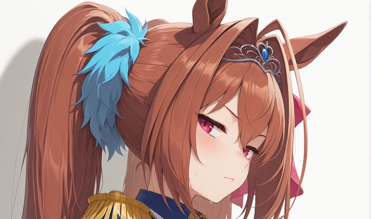 xdivinationx's tweet photo. Daiwa Scarlet | umamusume 
SFW