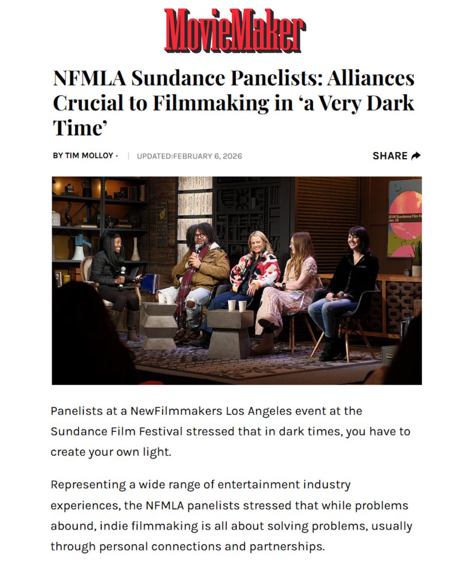 NewFilmmakers LA tweet media