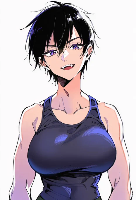 ボーイッシュデカパイ