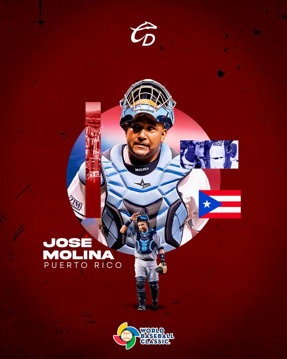 calienteddgo's tweet photo. Nuestro coach de Control y Calidad de Receptores, José Molina, representará a Puerto Rico 🇵🇷 en el World Baseball Classic, aportando liderazgo, visión y toda su trayectoria detrás del plato.

🔥 El talento rojinegro también se dirige desde el dugout. https://t.co/OoH42BCkT4