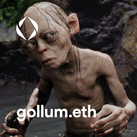 gollum.eth for sale on Grails >> 3 ETH

grails.app/gollum.eth