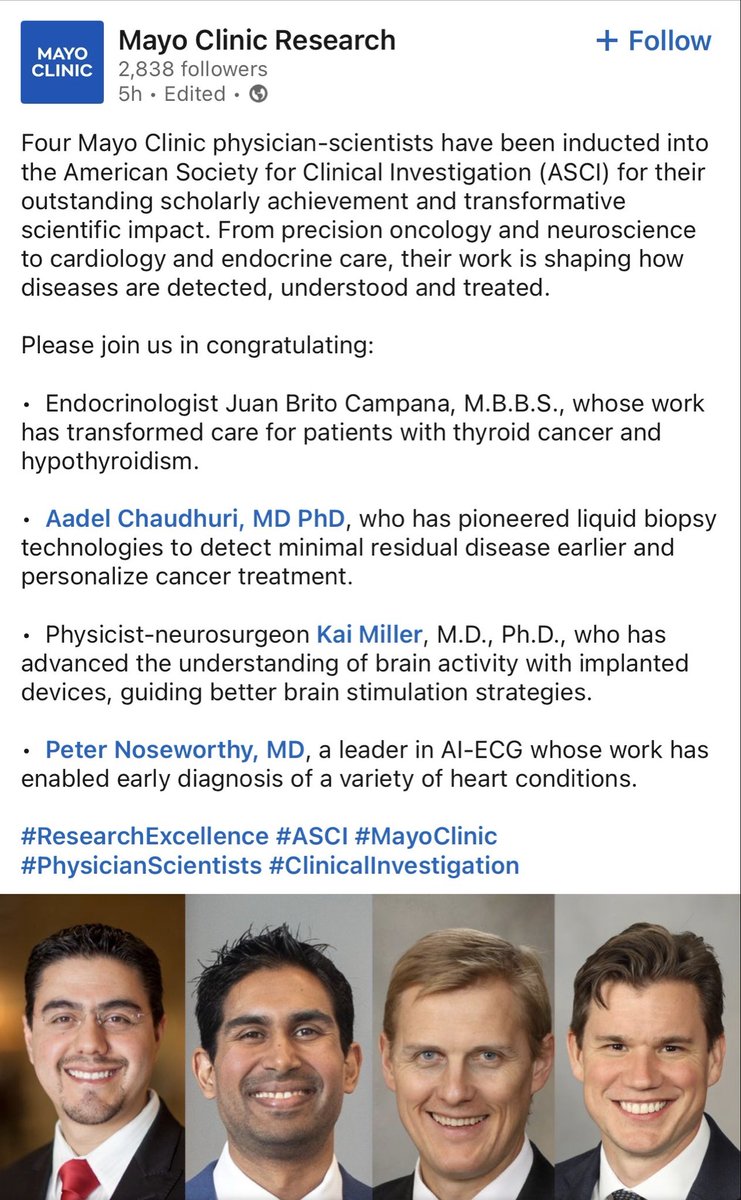 Aadel Chaudhuri, MD PhD tweet media