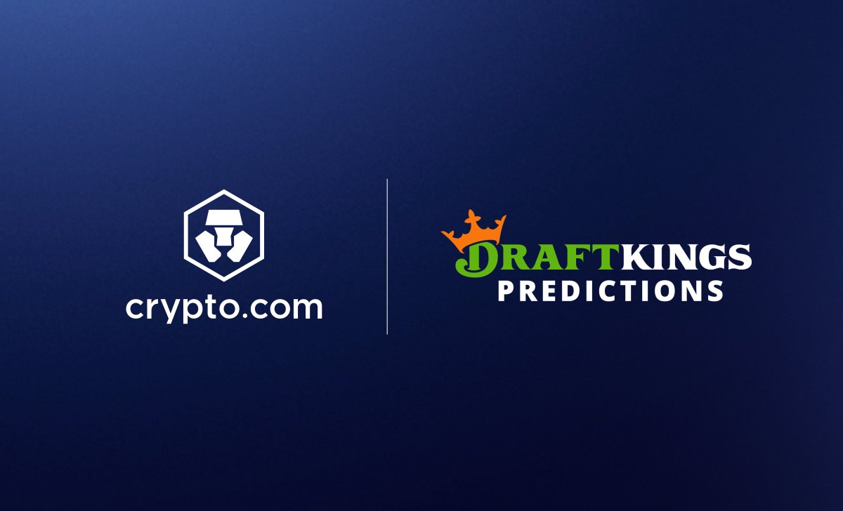 📣 <a href="/DraftKings/">DraftKings</a> is expanding its prediction markets catalog with Crypto.com. 

Read more here: crypto.com/us/company-new…