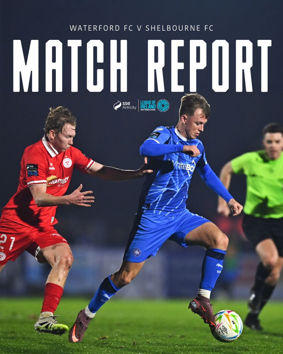 📝 | Match Report from the RSC last night, as the Blues kicked-off their new campaign with a point at home to Shelbourne FC.

✍ Neil Madigan

🔗 waterfordfc.ie/2026/02/07/mat…

#WaterfordFC