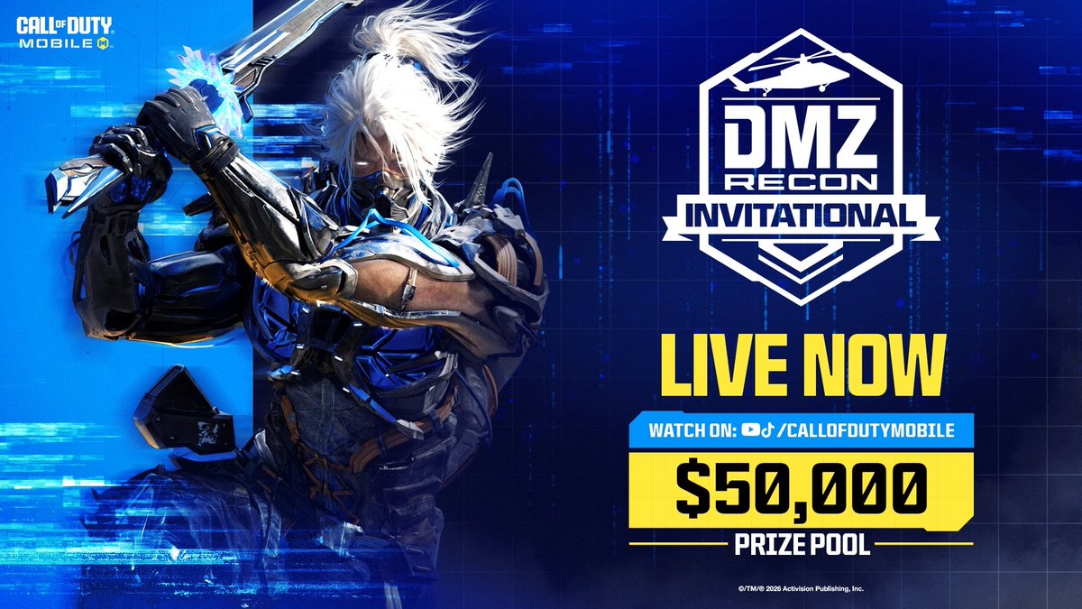 IceManIsaac's tweet photo. LIVE NOW for the @PlayCODMobile DMZ: Recon Invitational! #CODM_partner #ad

👉https://t.co/P5AOmeiiKh https://t.co/SQLZrid53H