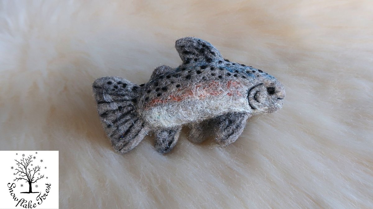 SnowflakeForest's tweet photo. Needle Felting Fish Tutorial, is live on SnowflakeForest YouTube channel.
Happy Felting🌬️❄️🌲🤍
#needlefelting #feltfish #tutorials #fiberarts #howtofelt https://t.co/x3vsJnrGbZ https://t.co/KS1kfWshR2