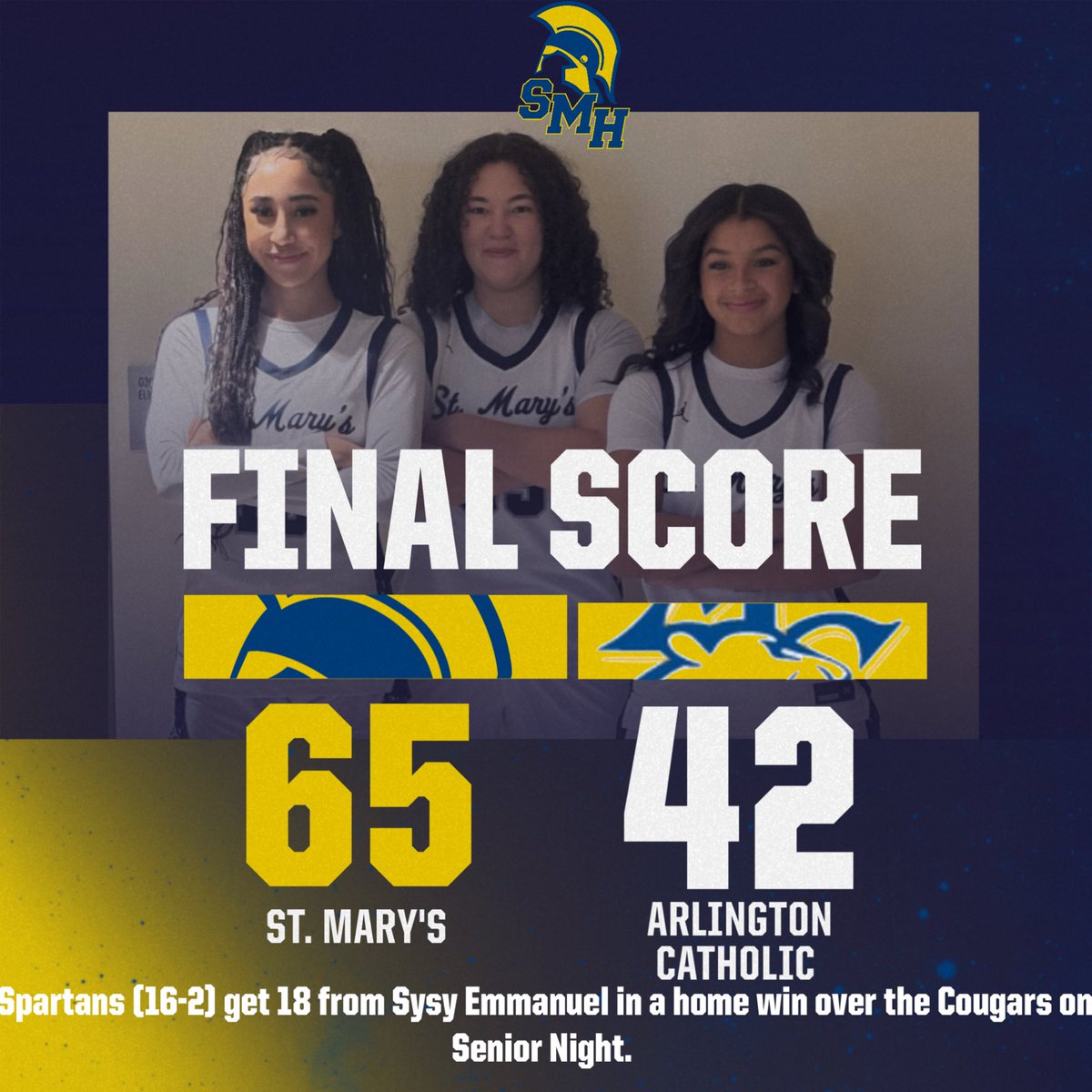 St. Mary's Spartans tweet media