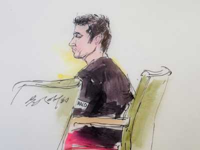 KOLDNews's tweet photo. JUST IN: These are courtroom sketches of Derrick Callella, the man accused of sending an "imposter" #ransomnote to the family of #NancyGuthrie >> https://t.co/GtW59agWYT #Tucson
Source: Bill Robles https://t.co/Iqrv34PzG5