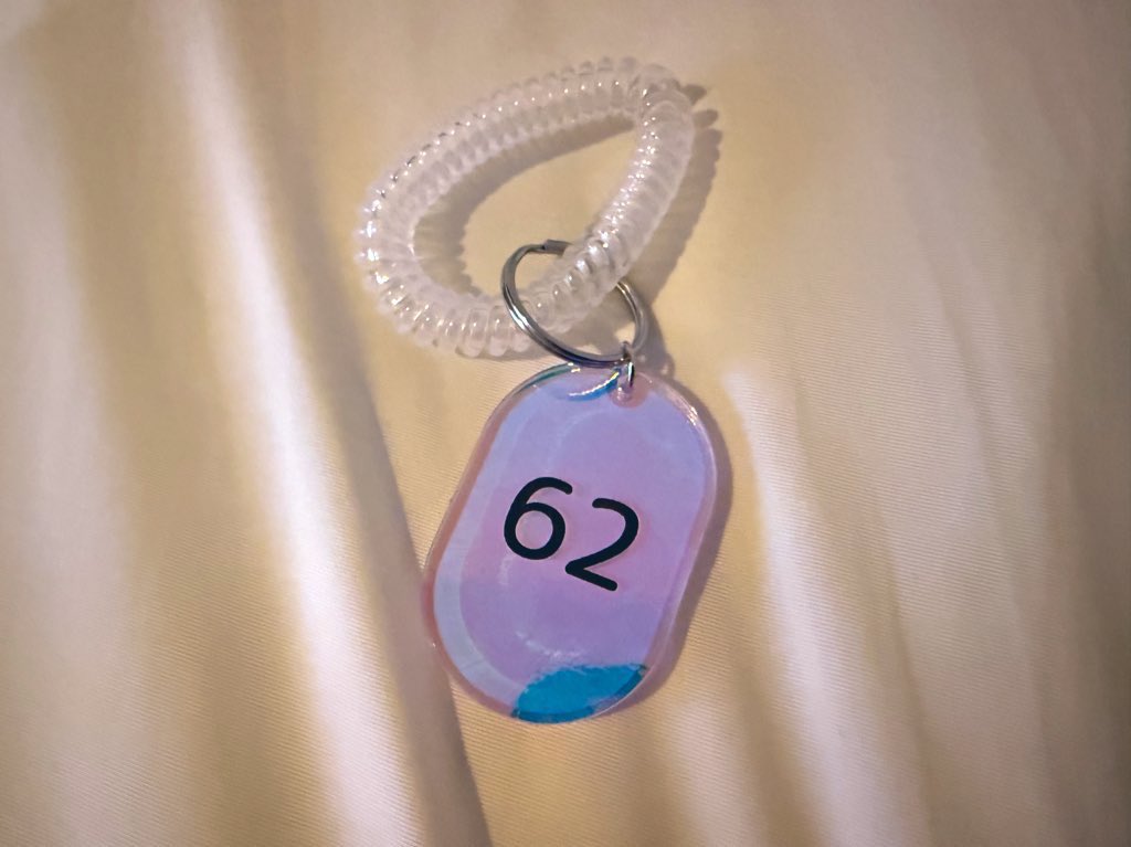 応援グッズ完成しました！ ・62キーホルダー ・応援タオル 今日から