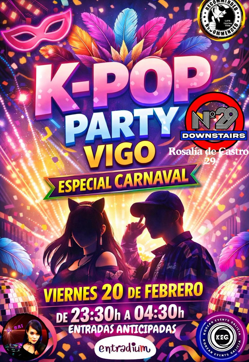 Vigo también tendrá su Kpop Party - Especial Carnaval.
#kpop #party #kpopparty #Arirang #carnaval #vigo