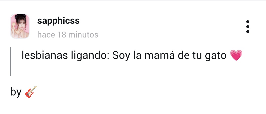 zqsapphicss's tweet image. me identifique 🎸