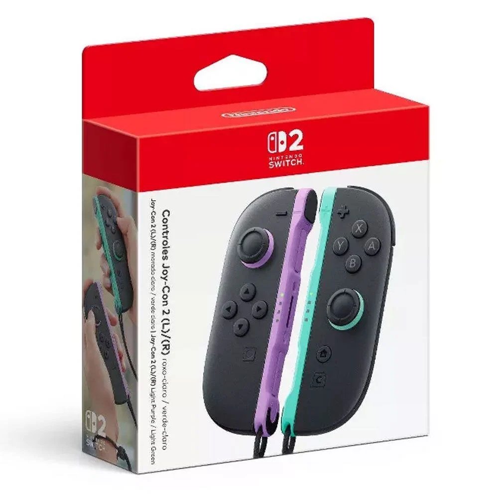 Re2Luck's tweet image. Preventa Joy-Con 2 (L)/(R) Light Purple / Light Green $109.990 en Weplay bit.ly/49vZ3bu