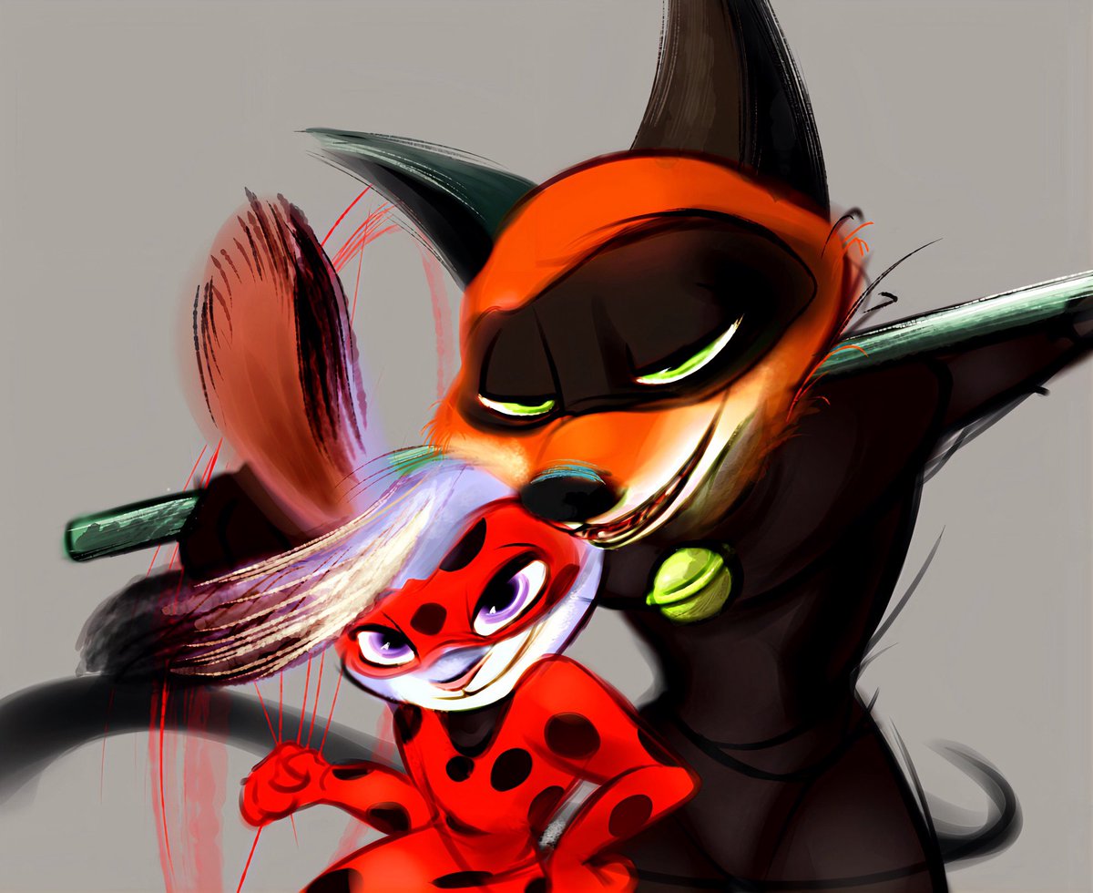 ※過去絵

ズートピア好きな方はミラキュラス好きなはず

ニクジュディ好きな方はアドマリも好きなはず、、、
#zootopia #miraculous