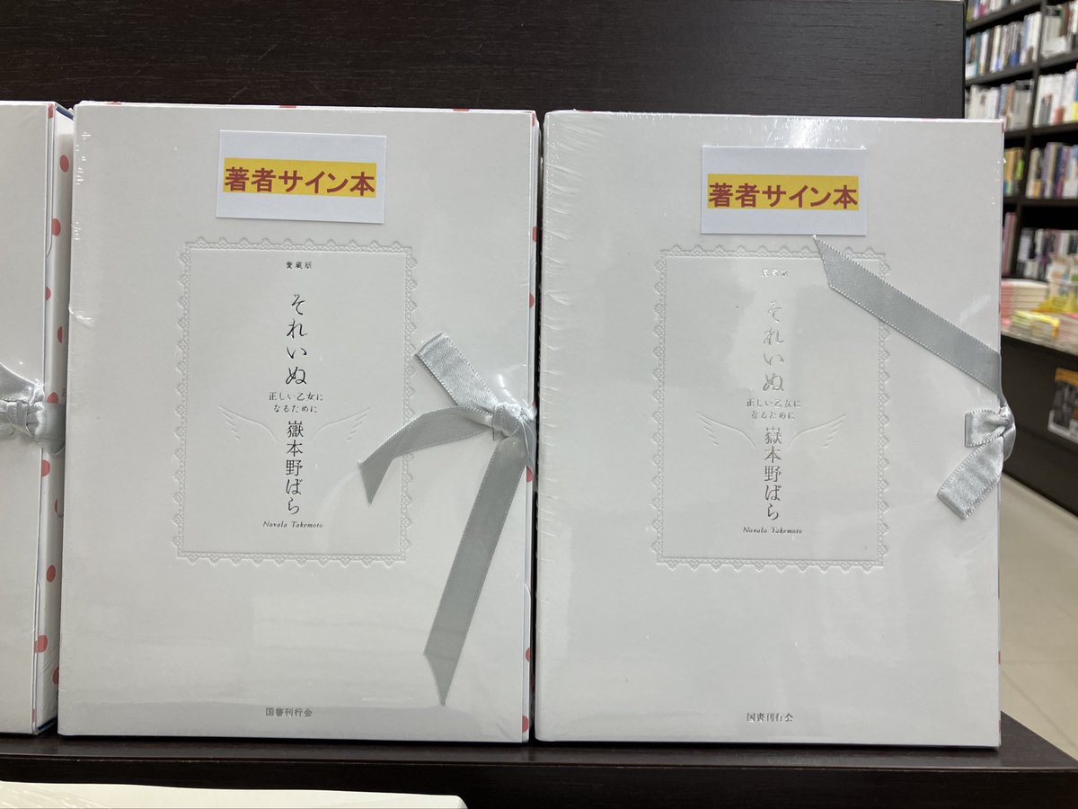 3F文芸書売場】 嶽本野ばらさん 『愛蔵版 それいぬ』（国書刊行会 