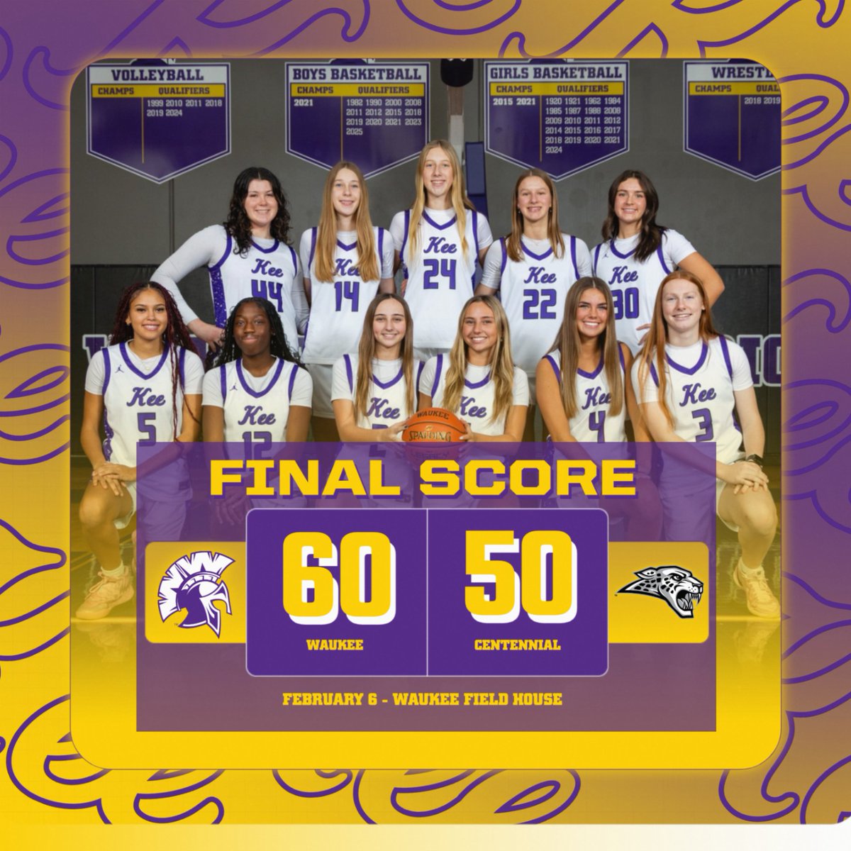 waukee_warriors's tweet photo. Girls Basketball Final. 🏀
Waukee 60
Centennial 50
#GoWarriors https://t.co/m1mOgKleZR