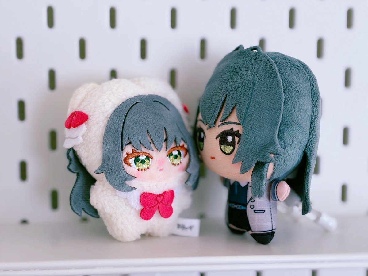 r4n_63's tweet photo. 最初はお互い緊張している様子でしたが、打ち解けたみたいでよかったです

#初星学園ぬいぬい部 https://t.co/y8kmotXaxv