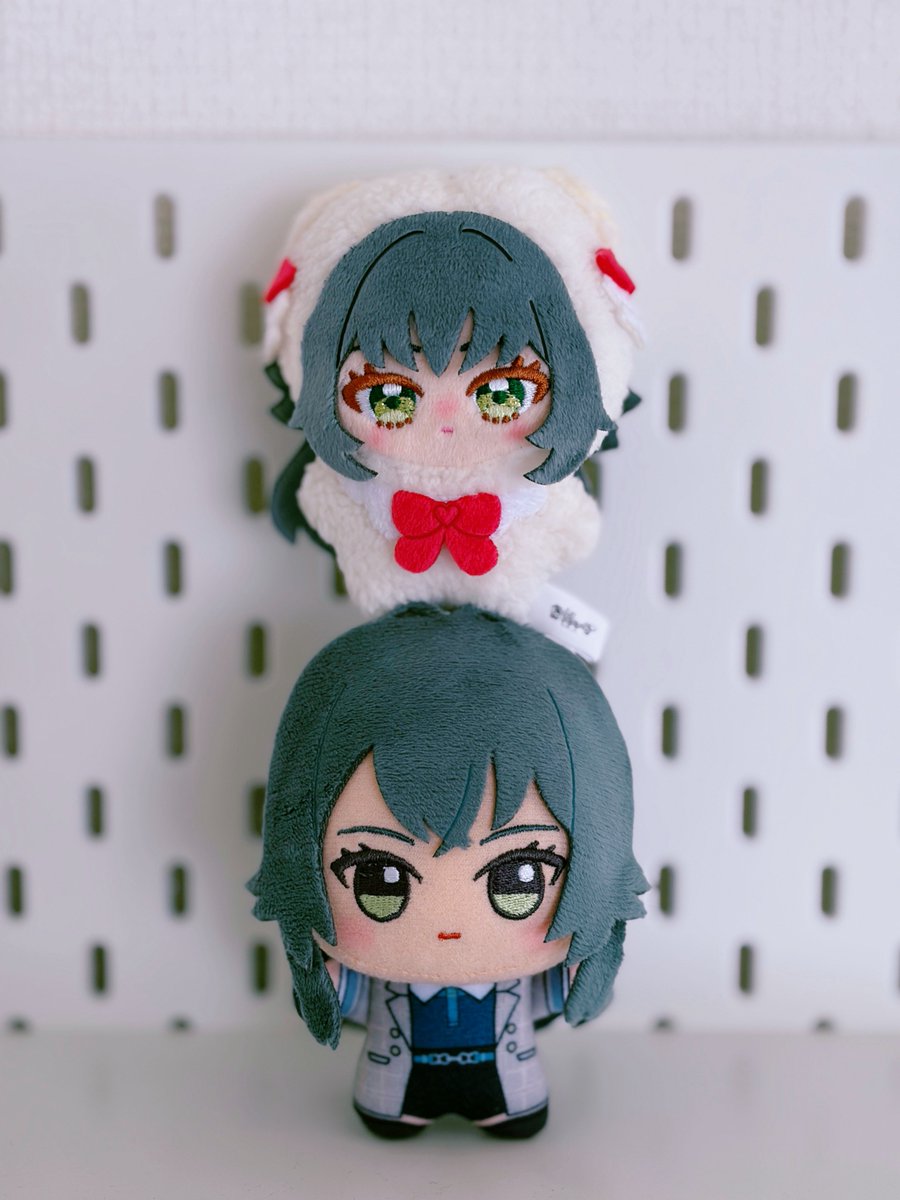 r4n_63's tweet photo. 最初はお互い緊張している様子でしたが、打ち解けたみたいでよかったです

#初星学園ぬいぬい部 https://t.co/y8kmotXaxv