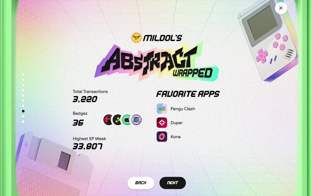 More than a year has passed, time flies!
Check out your Abstract Wrapped recap on <a href="/AbstractChain/">Abstract</a>! wrapped.abs.xyz