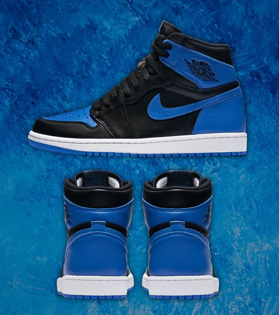 Air Jordan 1 High OG 'Royal' Will Return October 10th 🔵⚫️