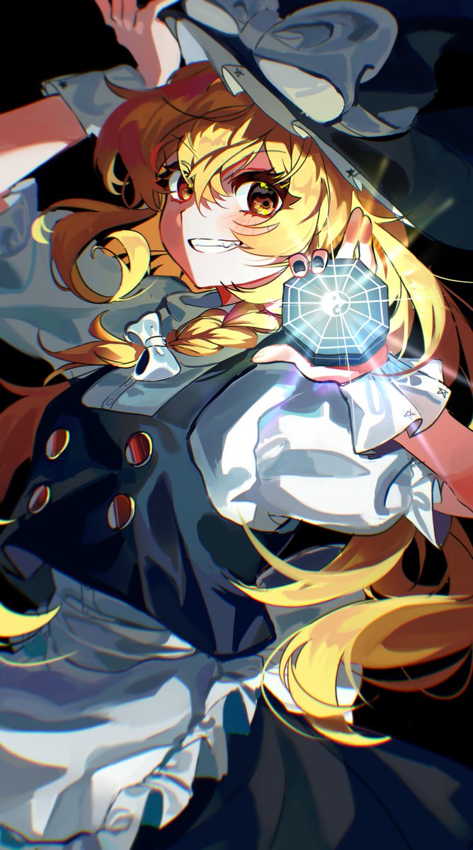 #東方project #霧雨魔理沙 
マスタースパーク!   !   !