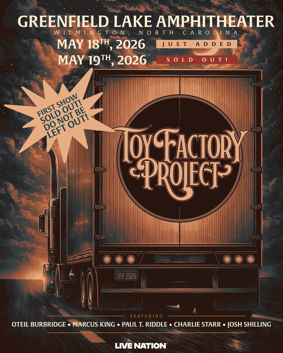 🎊  SECOND DATE ADDED 🎊 So you guys SOLD OUT May 19th  within an hour of  going on sale this morning!  🤯 We are so incredibly grateful. There aren't words.  Due to overwhelming  demand, we will play TWO nights at <a href="/greenfieldamp/">Greenfield Lake Amp</a>! Tickets for May 18th go on sale Monday at 10am.