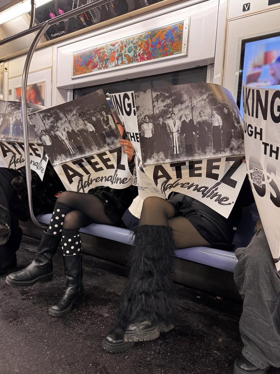 1024updates's tweet image. [📷] 260207 ATEEZ Official Threads update

SPOTTED: It's your daily news on the subways in NYC.
Never know when it just might happen again...?
- New York City
- London

#ATEEZ #에이티즈 @ATEEZofficial