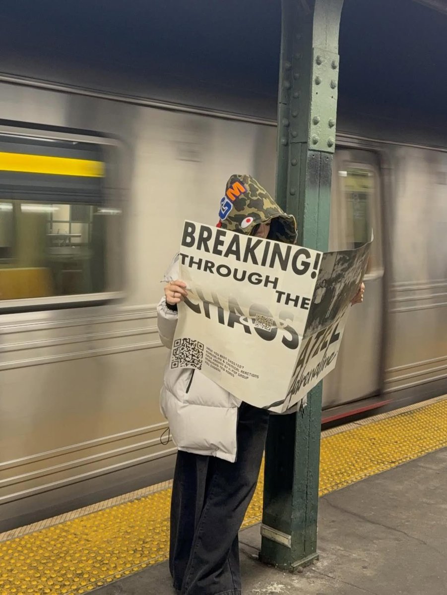 1024updates's tweet image. [📷] 260207 ATEEZ Official Threads update

SPOTTED: It's your daily news on the subways in NYC.
Never know when it just might happen again...?
- New York City
- London

#ATEEZ #에이티즈 @ATEEZofficial