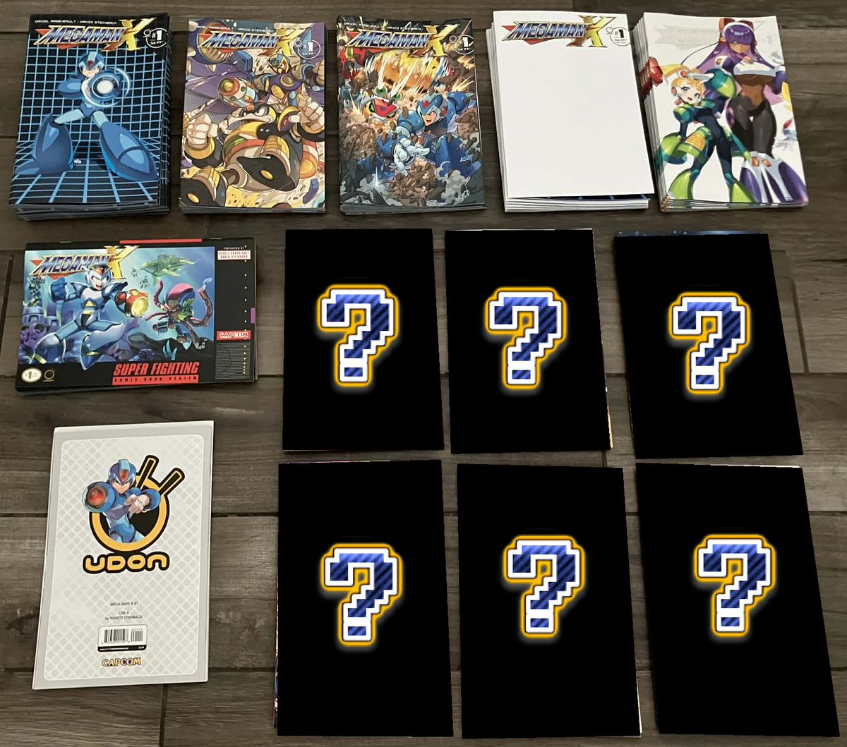 Fresh off the PRESS! 🔥

We tackle the noble STORM EAGLE with story by me (<a href="/Protoman/">Daniel Arseneault “Protoman"</a>) and art by Hanzo Steinbach (<a href="/HeavyMetalHanzo/">Hans'Hanzo'Steinbach⚡</a>) with a SLEW of awesome covers to pick from!

We got still a bunch of cool variant covers to be revealed!

Mega Man X #1 hits comic shops all over