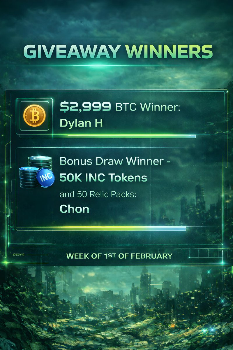 incryptofficial's tweet photo. 🔥 INCRYPT WEEKLY RECAP 🔥

Missed anything this week? We’ve got you covered.
All the details on our latest giveaway winners, Epic Games stats, and $INC token performance from the past week.

👉 Swipe for all the info

#Incrypt #WeeklyRecap #CryptoGaming #Web3Gaming #INCtoken https://t.co/kzp3c5gJIt