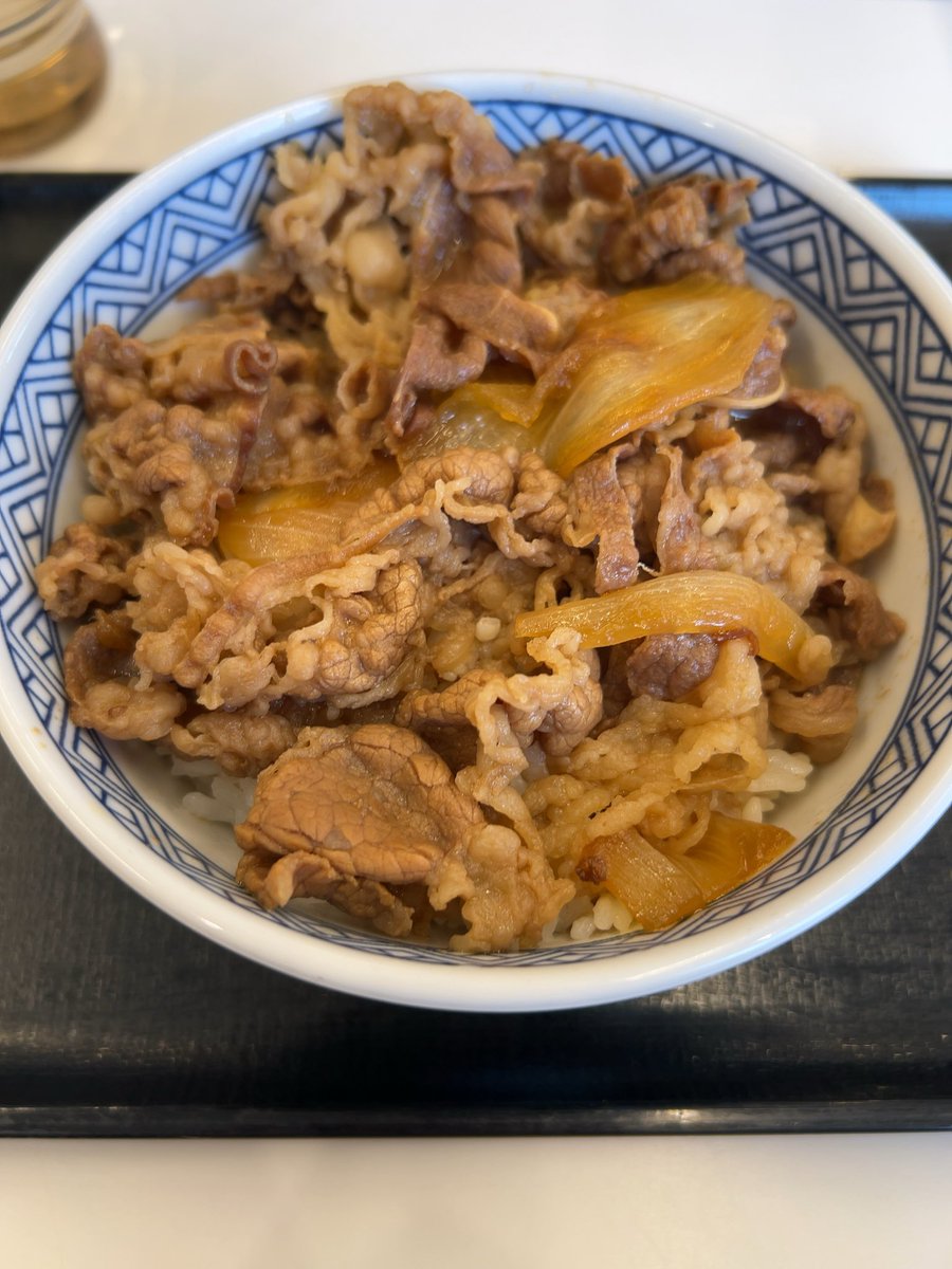 今週もJAFクーポンを活用して吉野家へ 最近はすき家に行ってないな