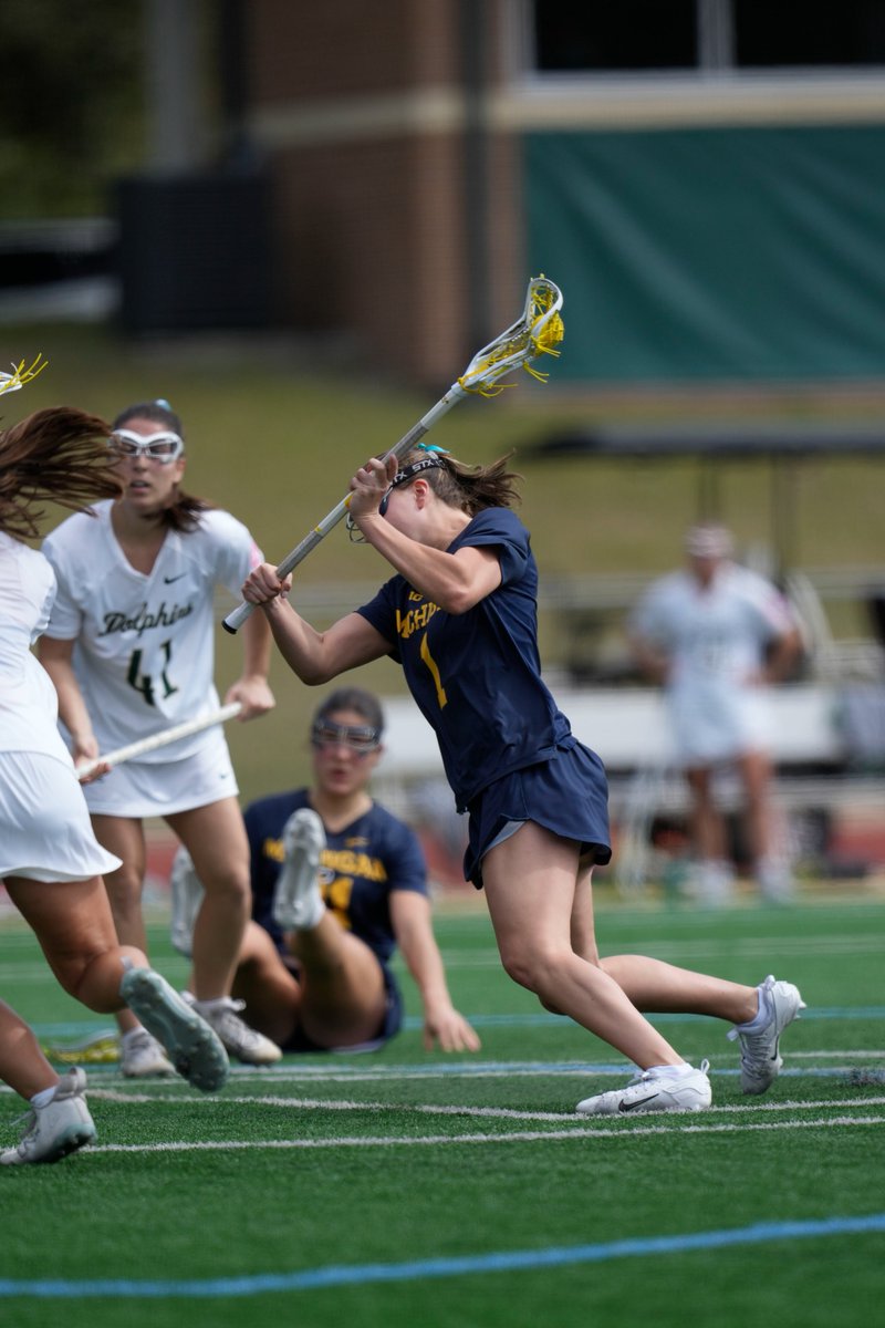 UMichWLAX's tweet photo. Hat trick Ceci Stein!!

#GoBlue 〽️ https://t.co/wTUgcwGhNx