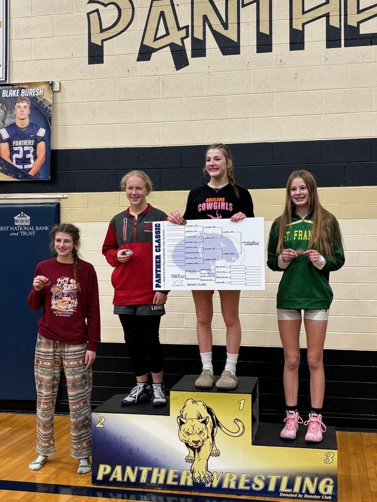 B. Copple 2nd at Phillipsburg 105 lbs. #LionPride
