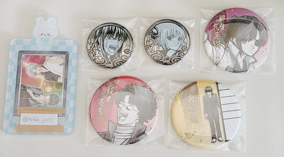 1 【交換・譲渡】銀魂展 コレクション缶バッジ シルバーソウル缶バッジ