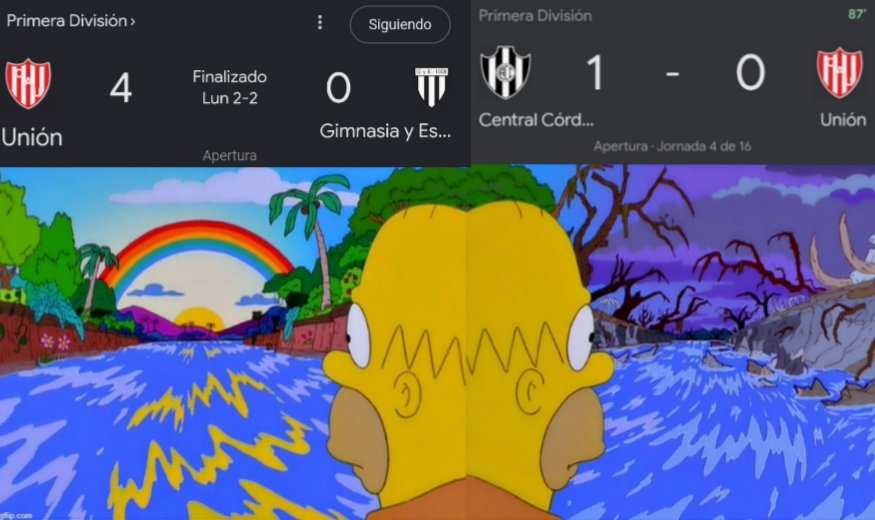 Unión:

Alegrándome un Lunes // Arruinándome un Viernes