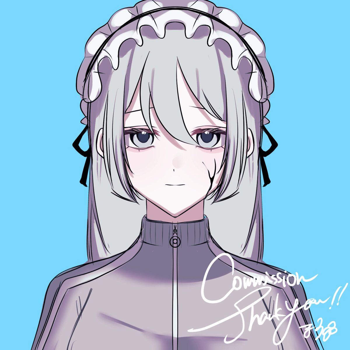 marxx_48's tweet photo. ✧ Commission  ✧
証明写真風のご依頼でした🫶🏻 https://t.co/TJ1JVnKEwv