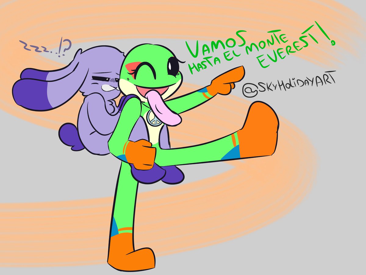 " ☮️Dormir todo el tiempo no te llevara muy lejos, A correr!  "

Dormir mas tiempo del necesario no es bueno, no te lleva a ningún lado y Sticky licky añade sabor a la vida de los perezosos! ¡¿Por que mejor no lo llevas aun mas arriba!?⭐

#NightmareCrittersAU #SmilingCrittersAU