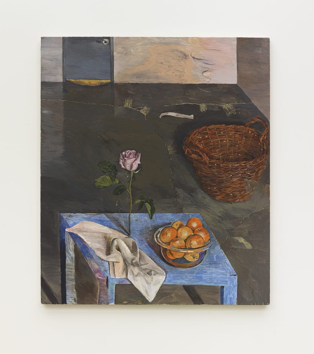 estou com inveja desse pintor (kent o’connor) pq ele tem referências claras de lucian freud e philip guston, tinha tudo pra dar errado mas É BOM.