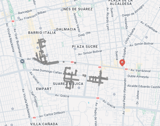 Enel_Informa_CL's tweet photo. [22:56] Un 36% de los clientes inicialmente afectados por #CorteDeEnergía en sector desde Av. Sta. Isabel hasta Av. Irarrázabal y desde Dublé Almeyda hasta Suaréz Mujica en comunas de Providencia y Ñuñoa ya tienen su servicio normalizado. En el mapa el sector aún con incidencia. Seguimos trabajando para normalizar el suministro a todos nuestros clientes. Para generar un reporte escríbenos al WhatsApp +56994447606.