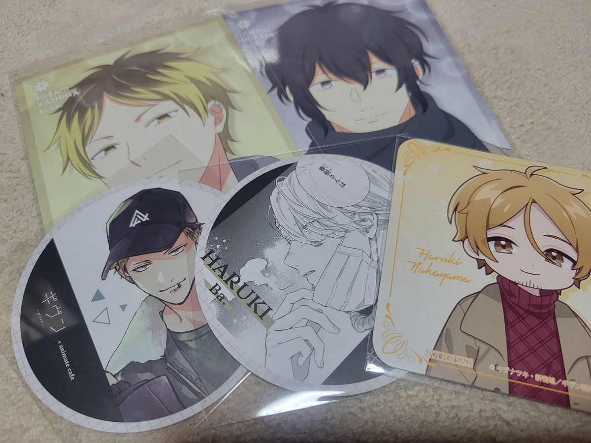 交換】ギヴン ノイタミナカフェ アニカフェ 求：コースター ノイタミナ