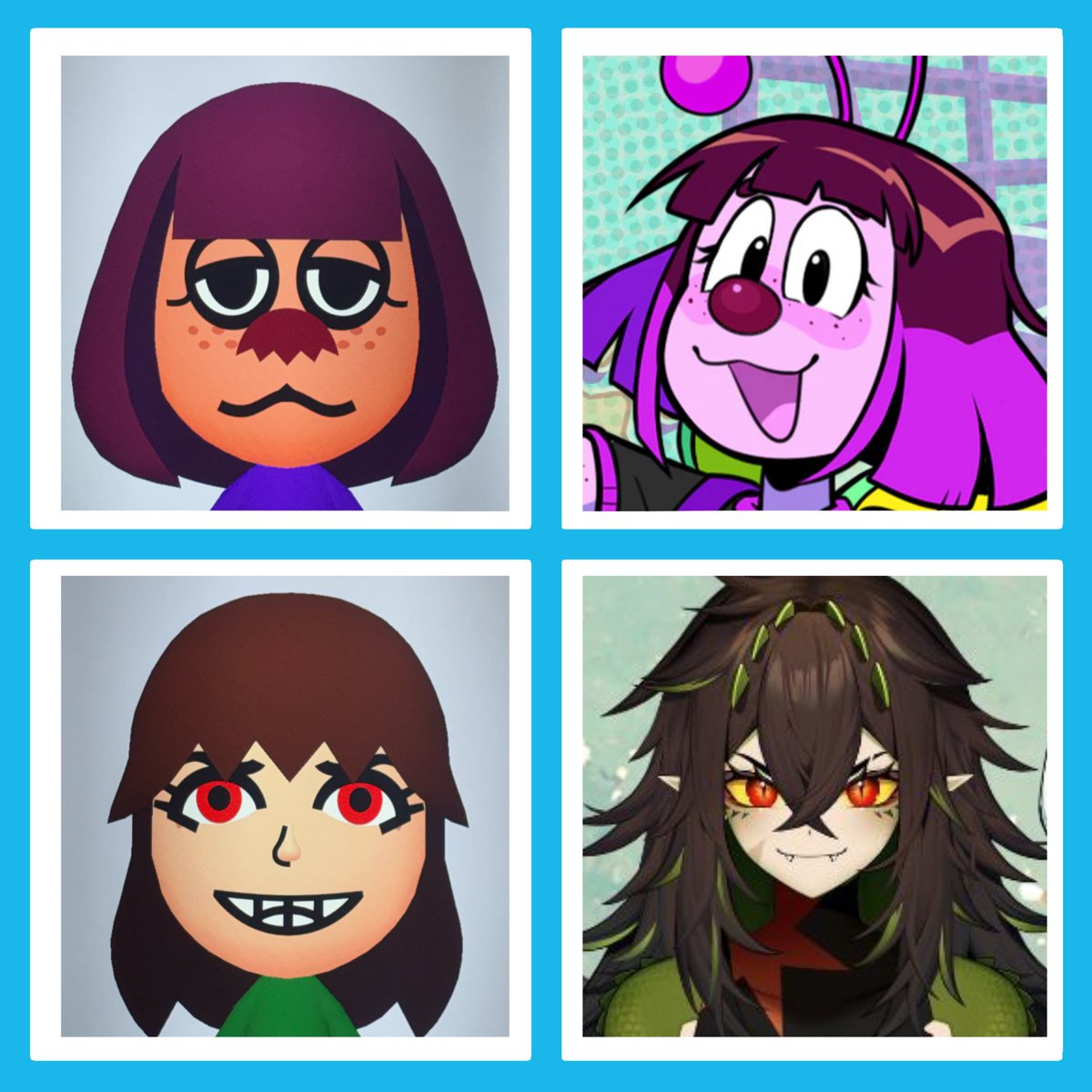 We also have @bignosebug @KairyuCrocodile @Giwi_ @meatscave and