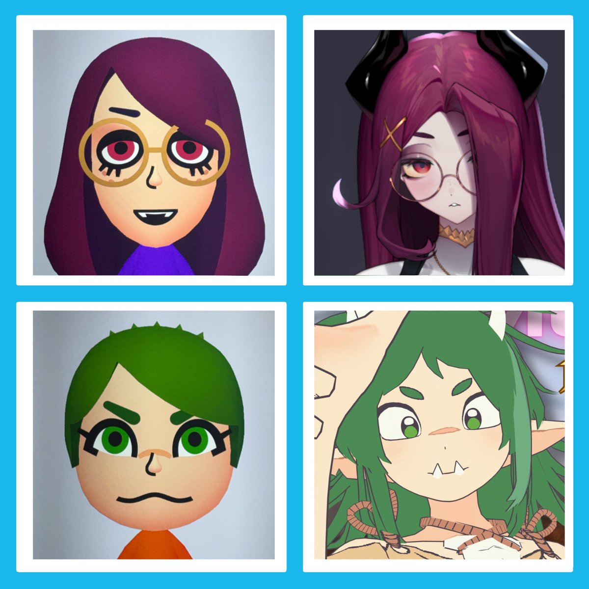 We also have @bignosebug @KairyuCrocodile @Giwi_ @meatscave and