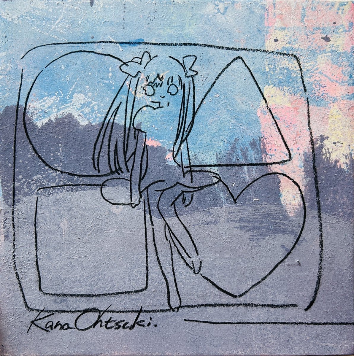 そして今回展示している小作品は私にとって、上記のような意味で非常に