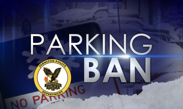 A town wide parking ban will be in effect beginning at 12:00 a.m. and will remain in place until 12:00 a.m. on Sunday, February 8th.   
The parking ban is necessary to allow for snow removal operations.  
Thank you. Please stay safe during this winter weather event.