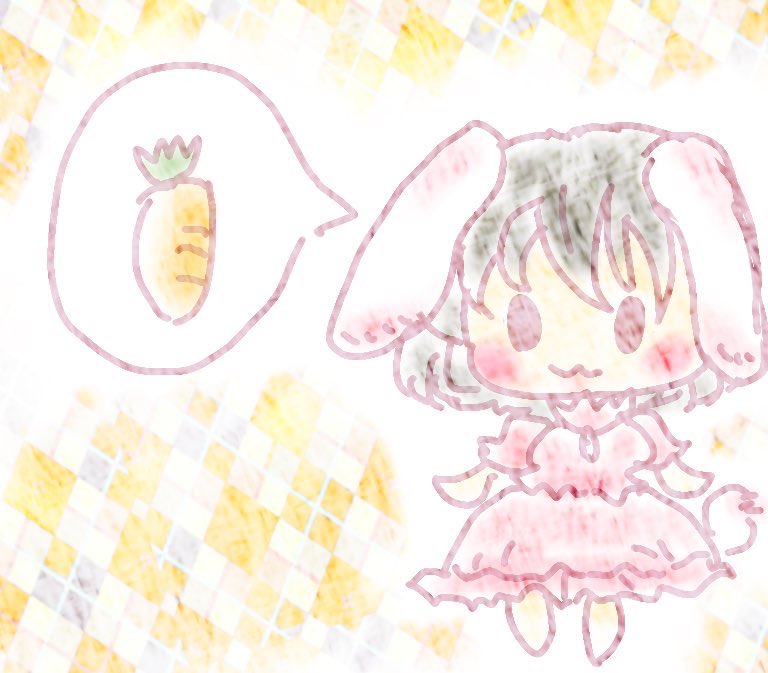 うさぎつながりで  #因幡てゐ 🐰🥕